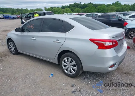2019 Nissan Sentra S z USA, uszkodzony, nr VIN 3N1AB7AP1KY351529